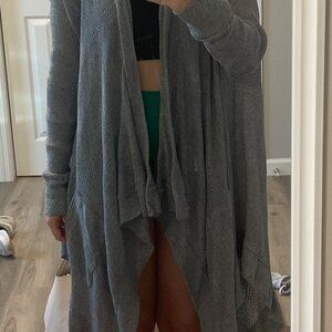 American Eagle Gray Cardigan